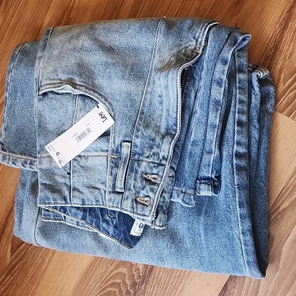 Lee High-rise Pleated Slouch Wide Leg jean - Picture 4 of 14